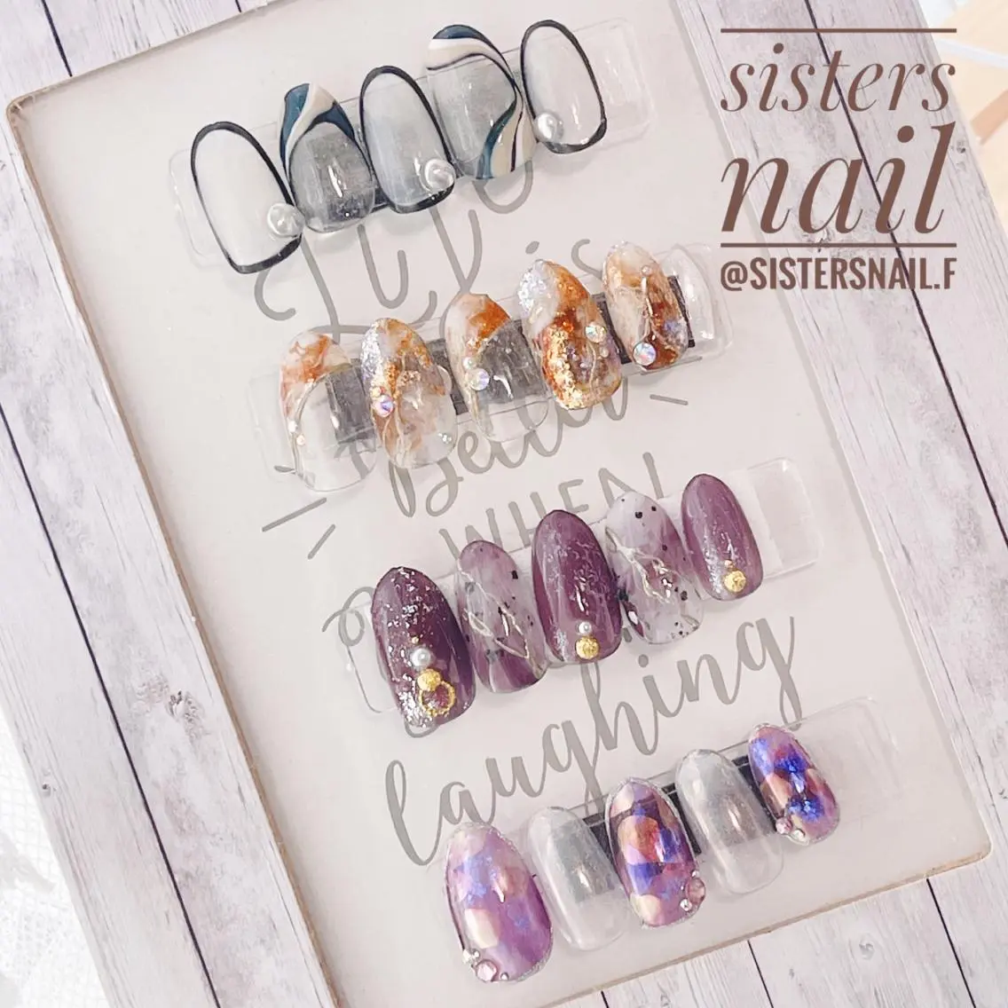 ネイル ハンドネイル ハンドケア sisters nail.fのネイルデザイン