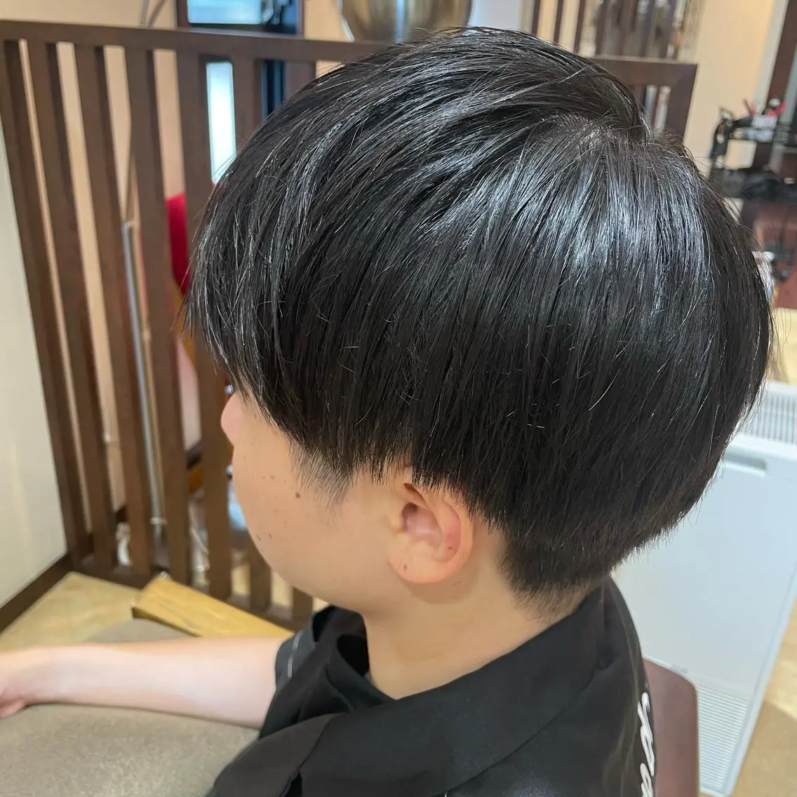 ショート メンズ マッシュ カット 青田 明日海のヘアスタイル
