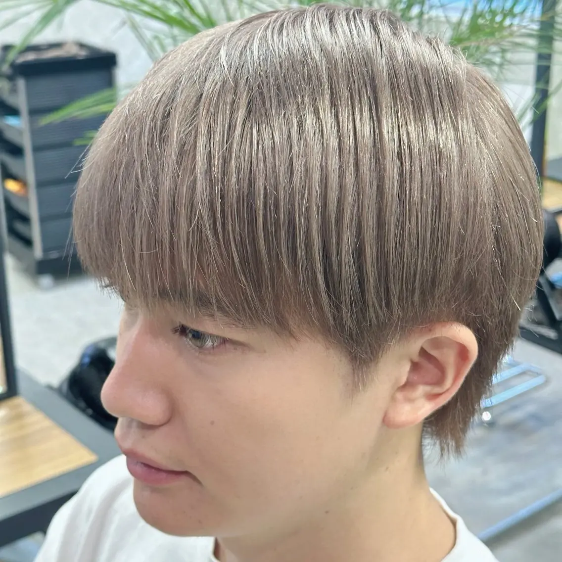 カラー メンズ カット ヘアカラー トリートメント 山口 智也のヘアスタイル