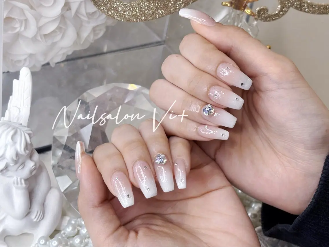 ネイル ハンドネイル Nailsalon Vi+ももか🩷のネイルデザイン