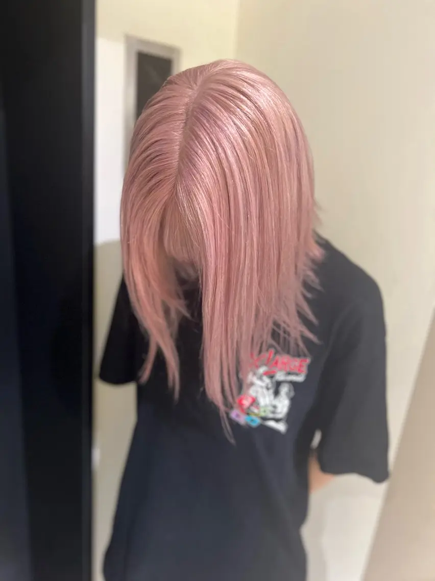 カラー ayaka🫧 梅田ダブルカラーのヘアスタイル