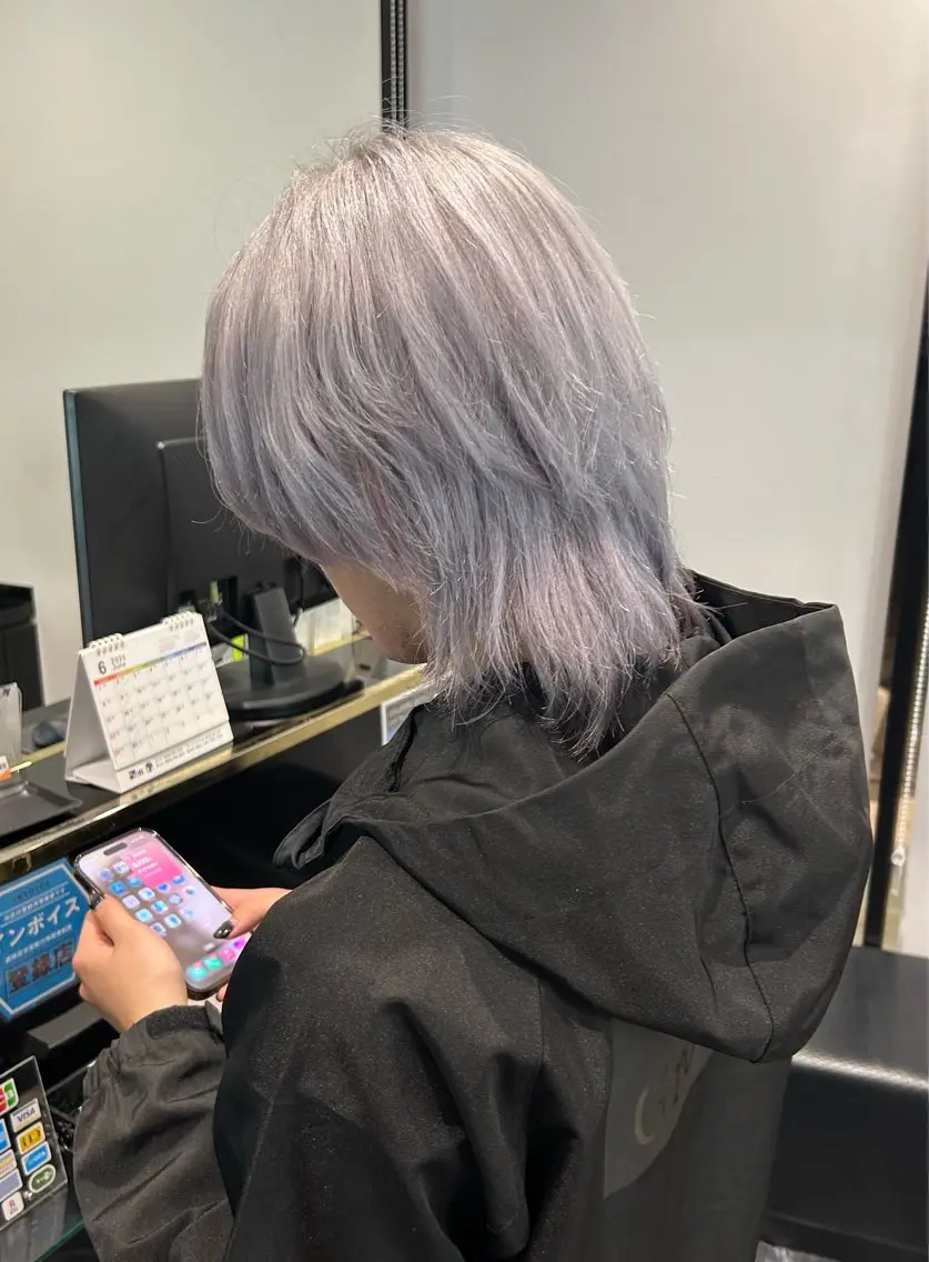 ショート メンズ カット ヘアカラー トリートメント ishizuka toaのヘアスタイル