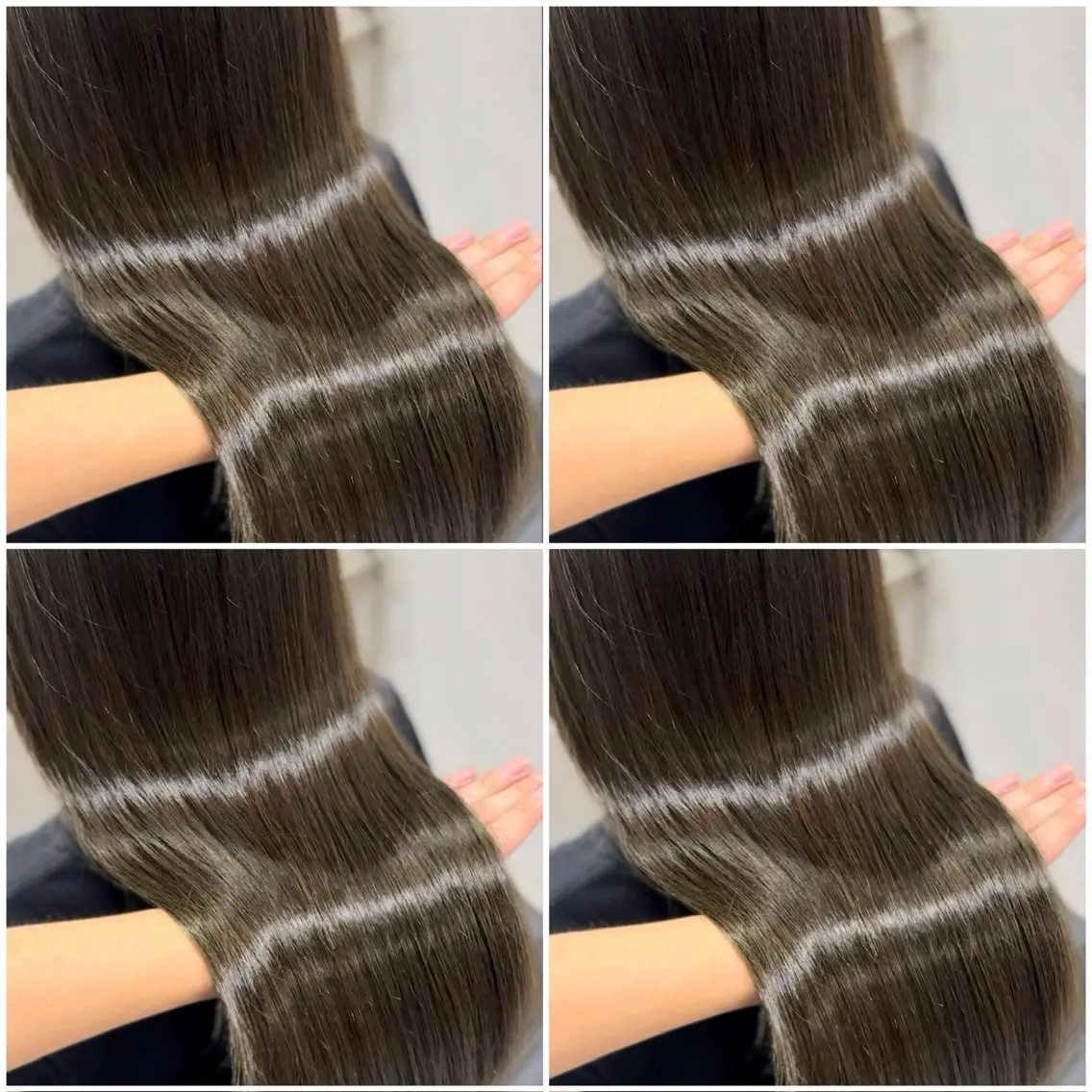 ロング カラー 髪質改善 艶髪矯正 エクステ かいり✂️のヘアスタイル