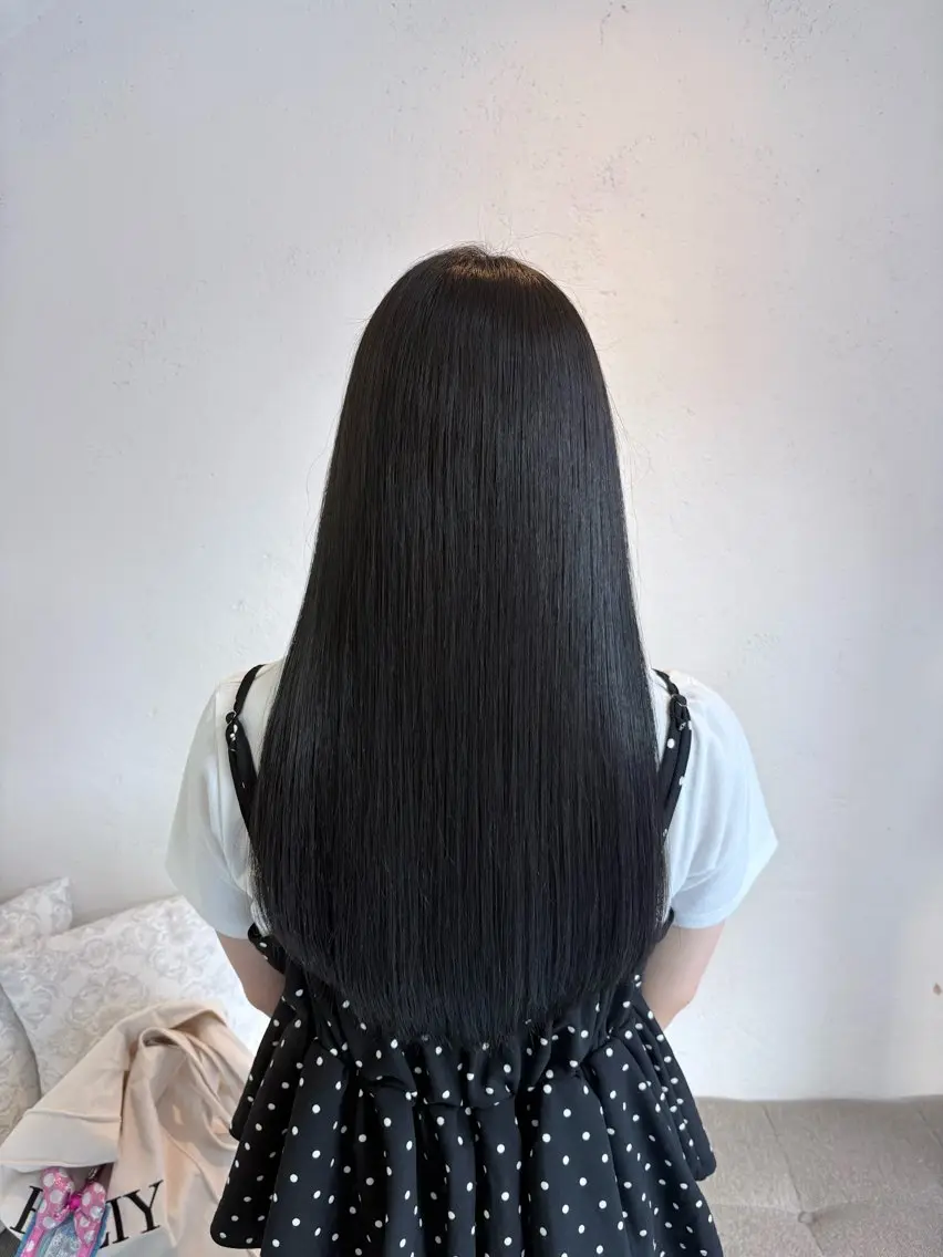 ロング ヘアカラー トリートメント ACCOLE/ qualite/レナのヘアスタイル