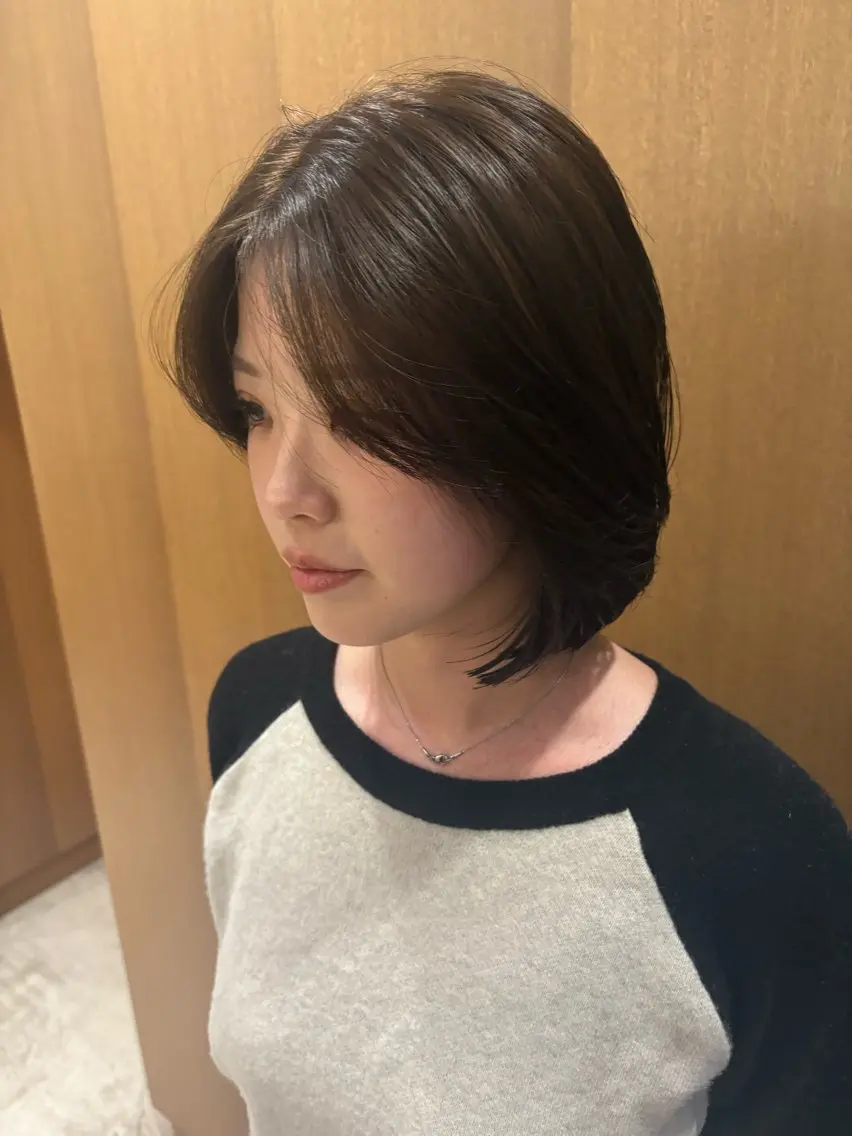 ショート カット ヘアカラー 寺本 心のヘアスタイル