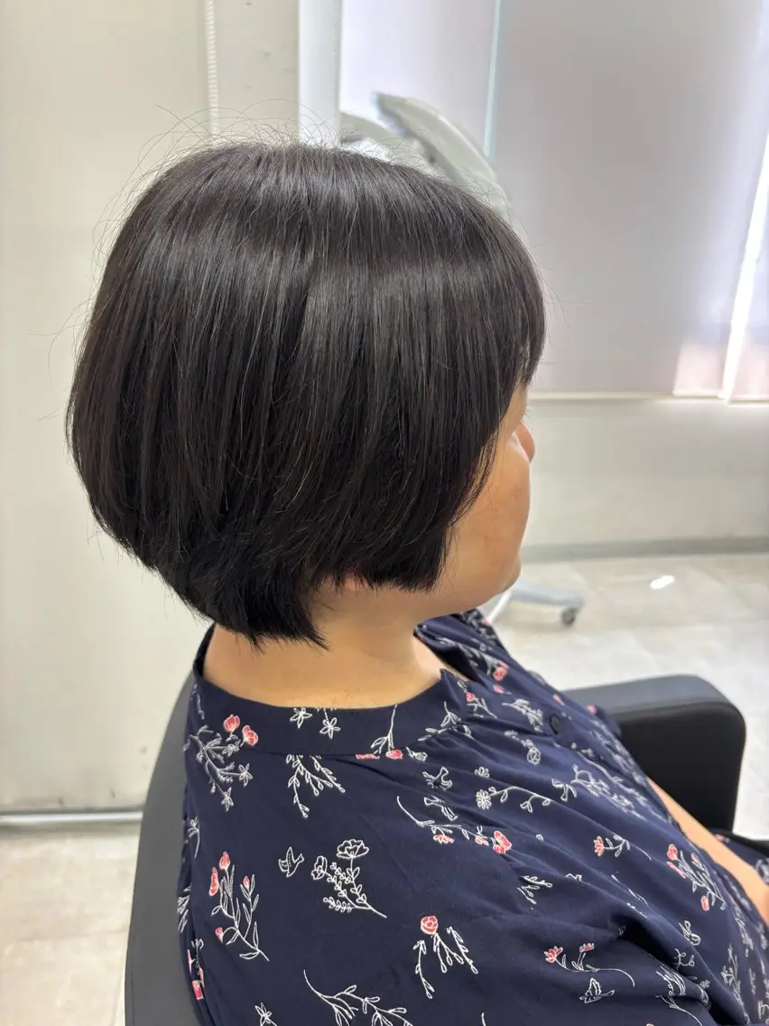 ショート ショートヘア 小顔カット 🫧モデル募集｜ ひまり🫧のヘアスタイル