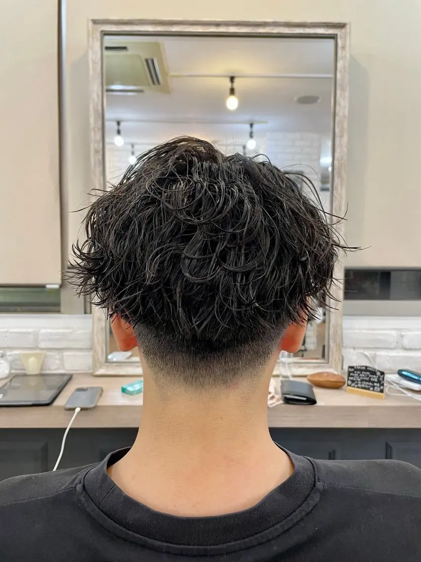 パーマ メンズ 波巻きパーマ カット パーマ 【マンツーマン接客】 ✂︎🟡酒井司🟡のヘアスタイル