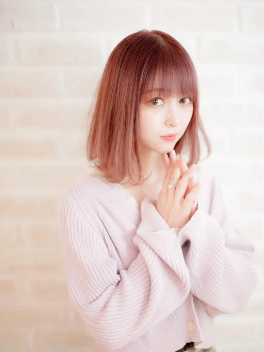 似合わせカット✂︎♡シャンプーブロー込✨トリートメント付き!コテ巻き仕上げ可✨の写真