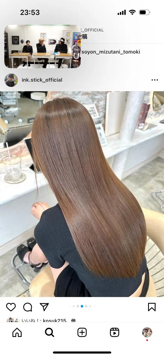 ロング カット 縮毛矯正 トリートメント 廣瀬双葉 ボブ/ミディアムのヘアスタイル