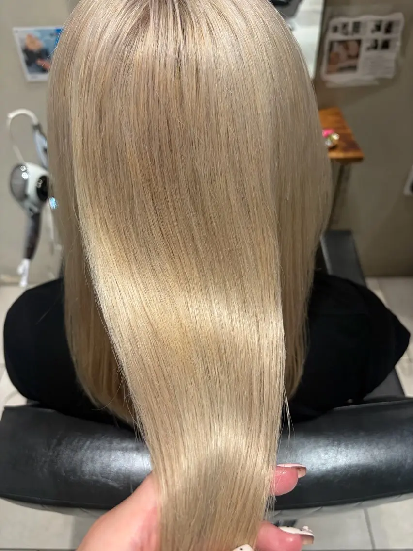 ミディアム カラー ヘアカラー newton 🎀ここむぎのヘアスタイル