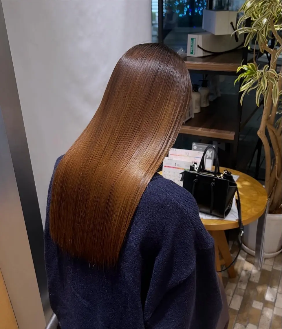 ロング 髪質改善 縮毛矯正 🫧Ai/ ロロネー森ノ宮💖のヘアスタイル