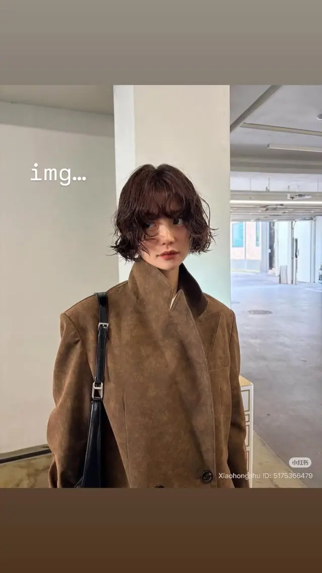 ショート パーマ ヘアアレンジ minto/ パーマモデル募集中のヘアスタイル