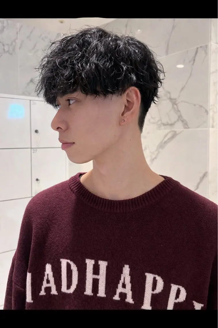 【メンズ限定💇🏻‍♂️】カット＋ツイストスパイラルパーマの写真