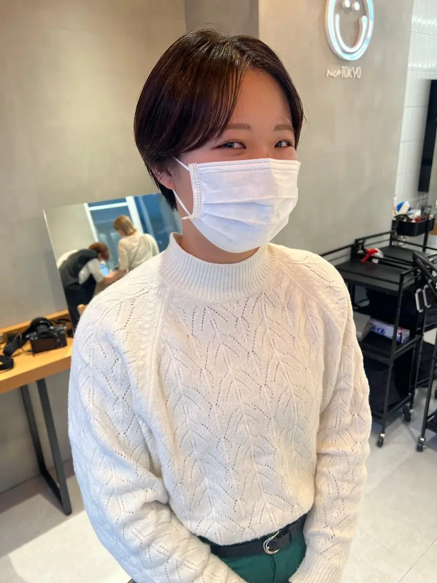 ショート 三浦 れいやのヘアスタイル