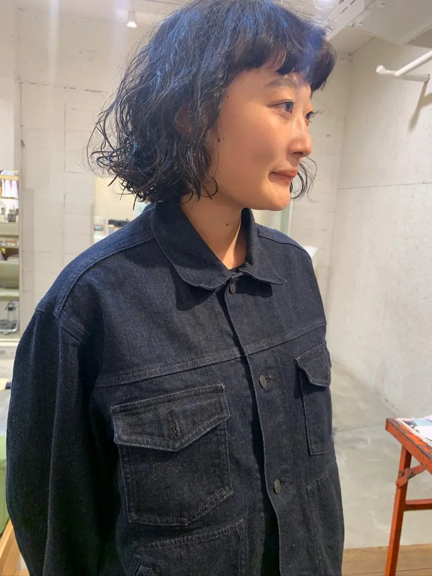 ミディアム パーマ 【takk】 ナカヤママサヨシのヘアスタイル