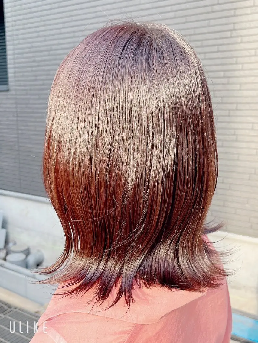 ヘアカラー+トリートメントの写真