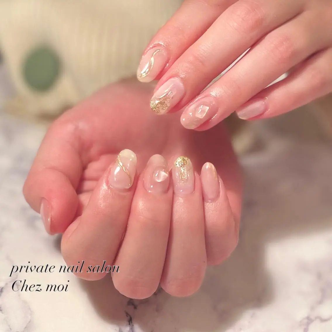 ネイル ニュアンスネイル KOMINE TOMOKOのネイルデザイン