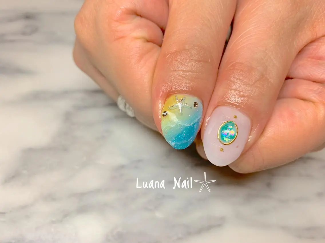 ネイル ハンドネイル BeauJu by Luana Nailのネイルデザイン