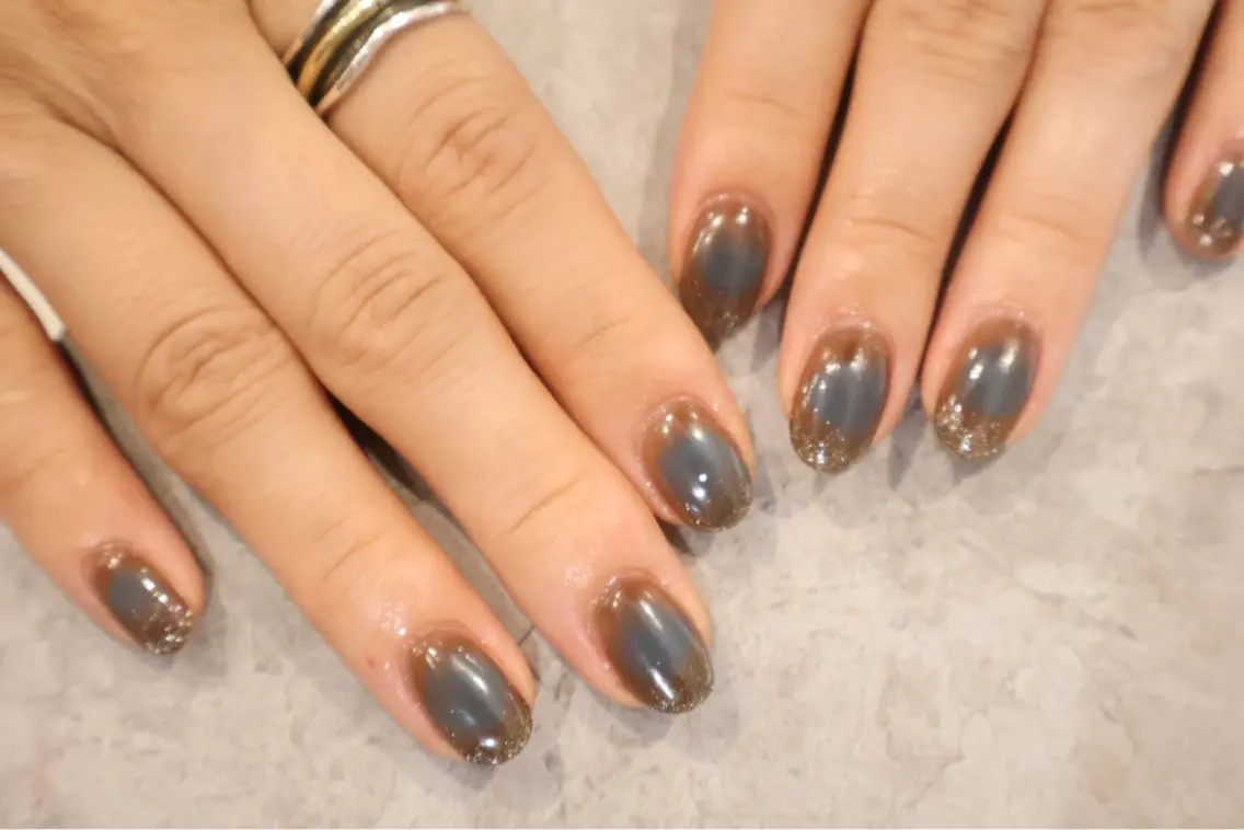 ネイル H&B アオリのネイルデザイン