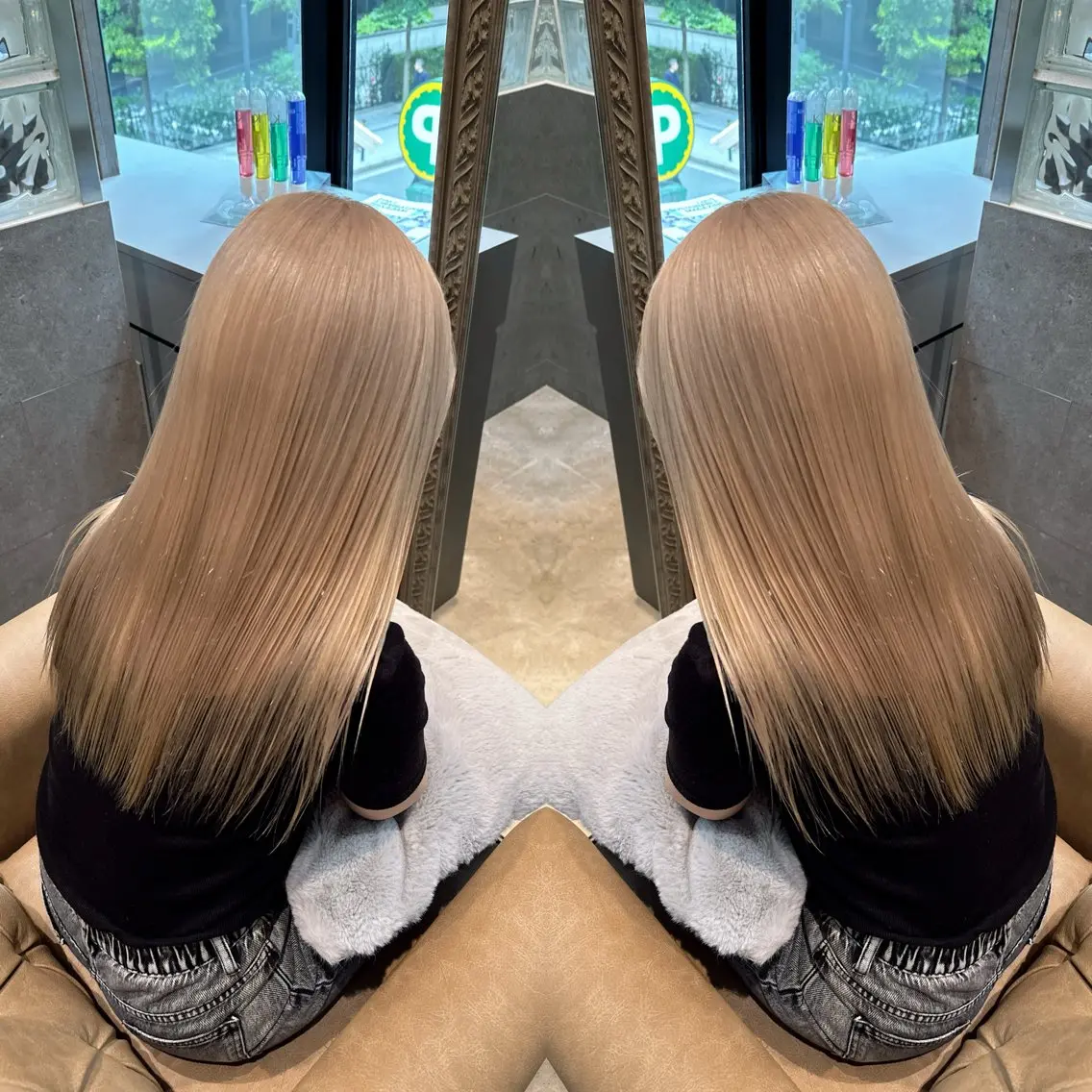 ロング カラー ヘアカラー 透明感✖️暖色 shuheiのヘアスタイル