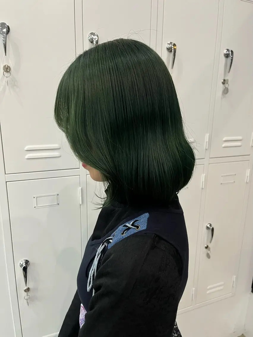 ミディアム XIA AIMIのヘアスタイル