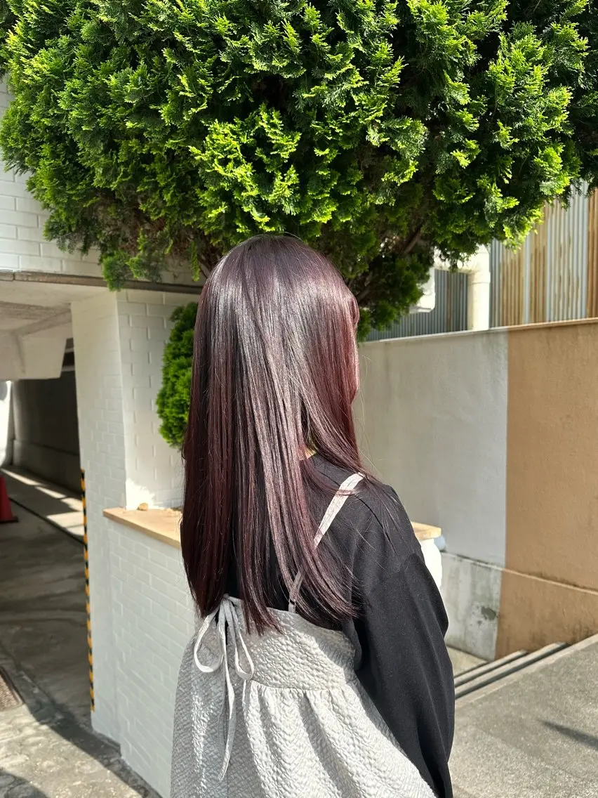 ロング 縮毛矯正＆髪質改善 特化/ゆいのヘアスタイル