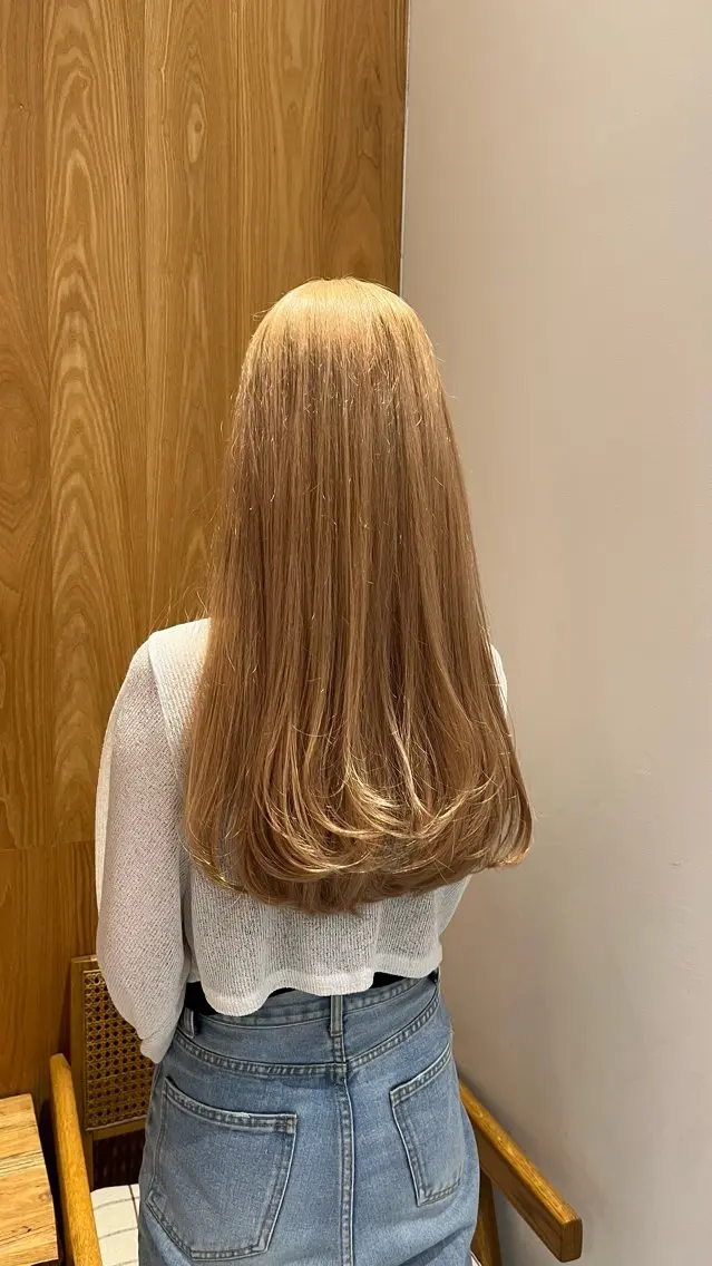 ロング レイヤーカット ロング 森 美夕のヘアスタイル