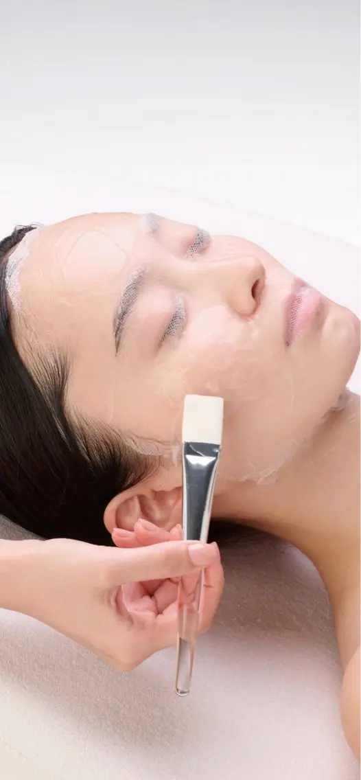 ✨️新メニュー✨️やさしく角質オフ🍀透明感あふれるつるん肌へ〘肌分析＋ソフトピーリングマスク+フェイシャルエステ〙の写真