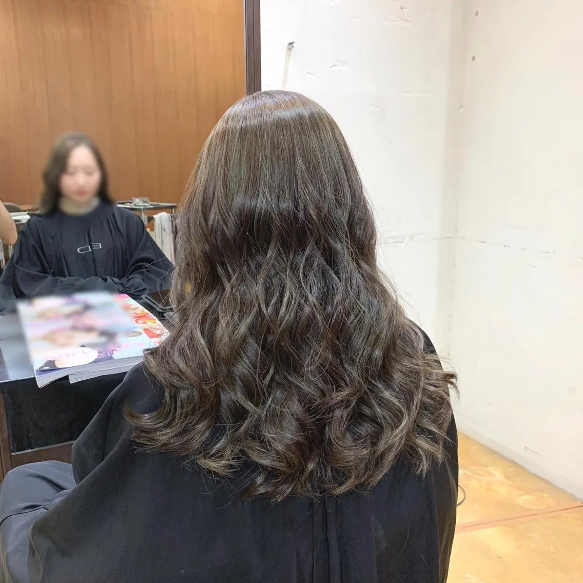 セミロング カラー 韓国レイヤーカット★ 小林大樹のヘアスタイル