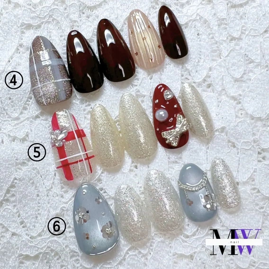 ネイル アートネイル ハンドネイル MW .nailのネイルデザイン