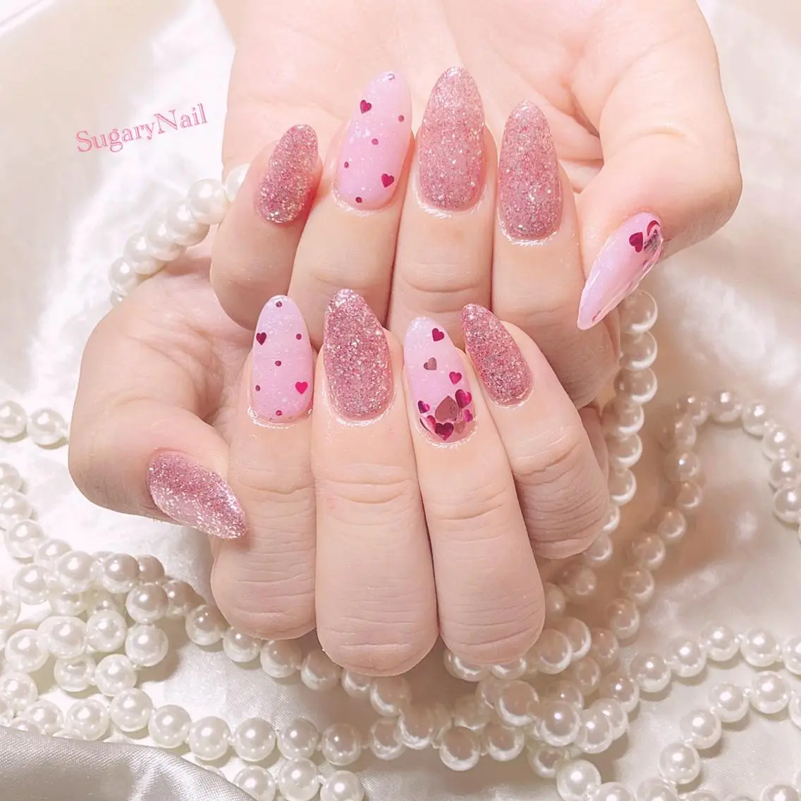 ネイル ハンドネイル フットネイル SugaryNail Rinaのネイルデザイン