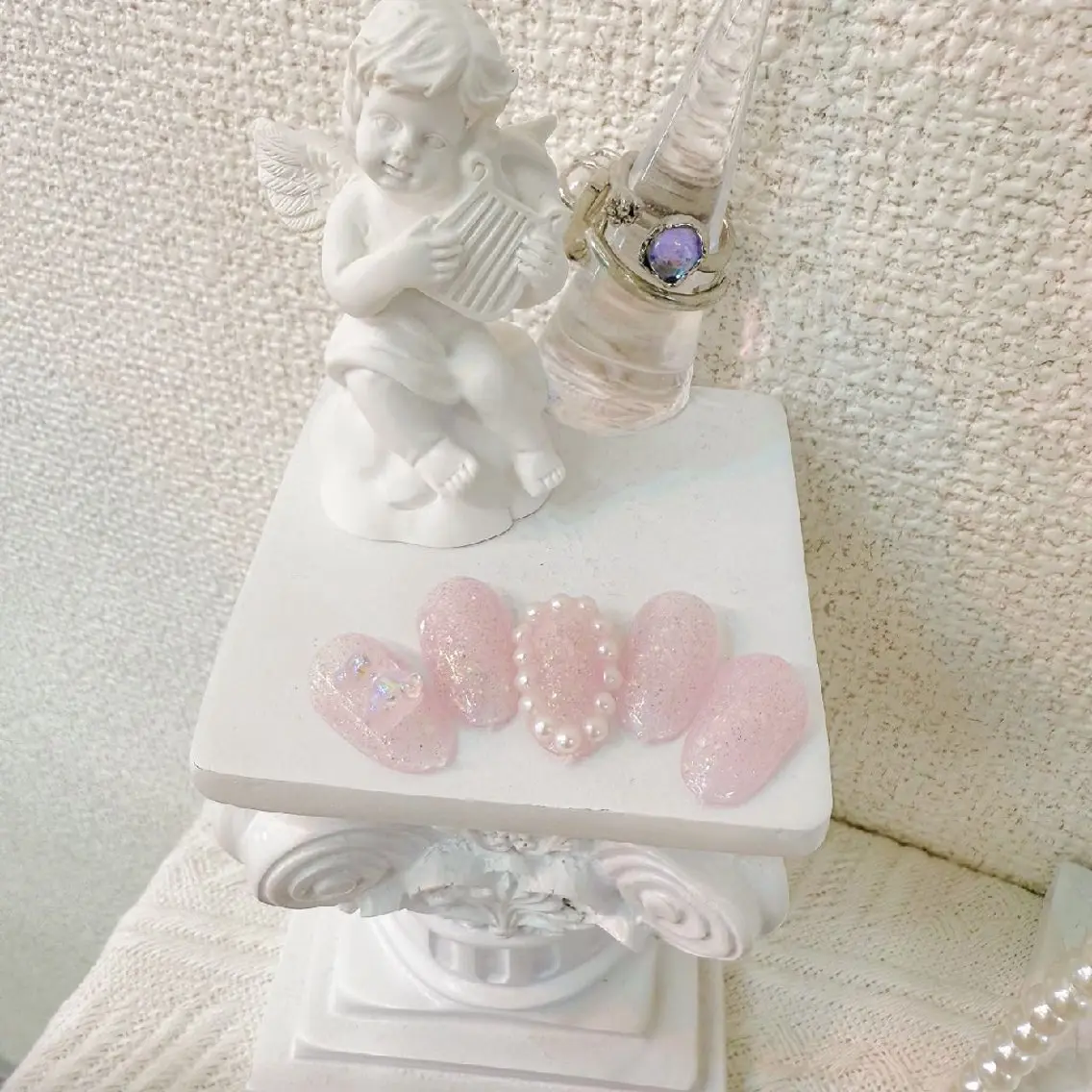 ネイル ハンドネイル グロー ネイルのネイルデザイン