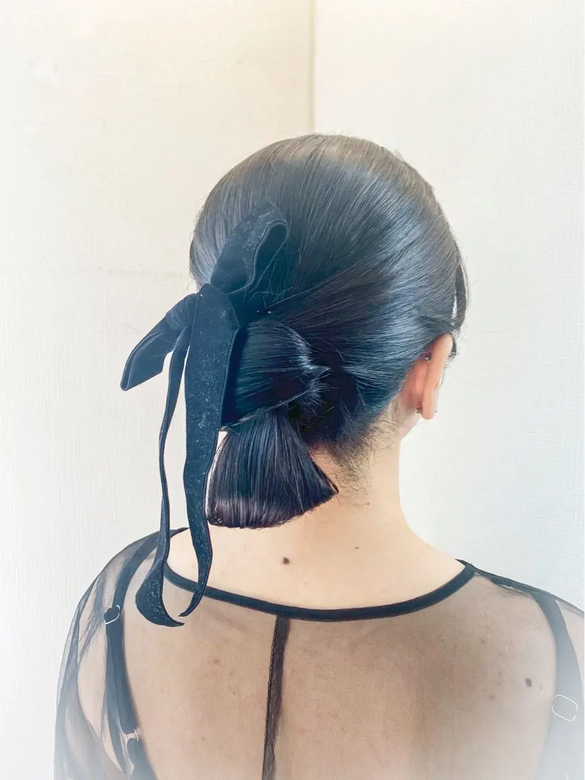 ヘアアレンジ ヘアセット hair make もりした　ゆうのヘアスタイル