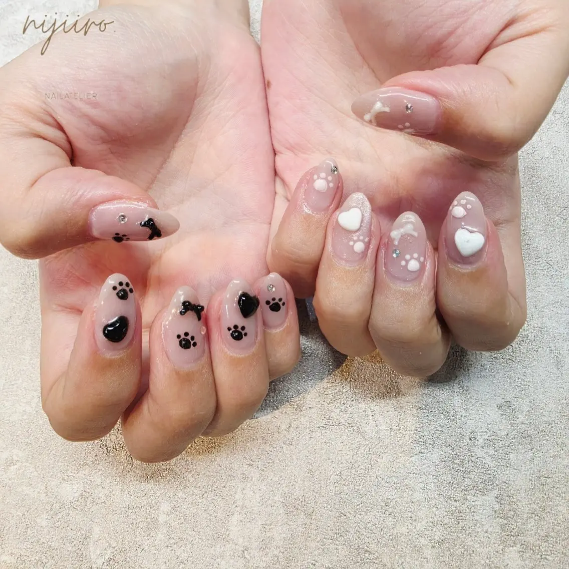ネイル ハンドネイル nijiiro🌈 サトウのネイルデザイン