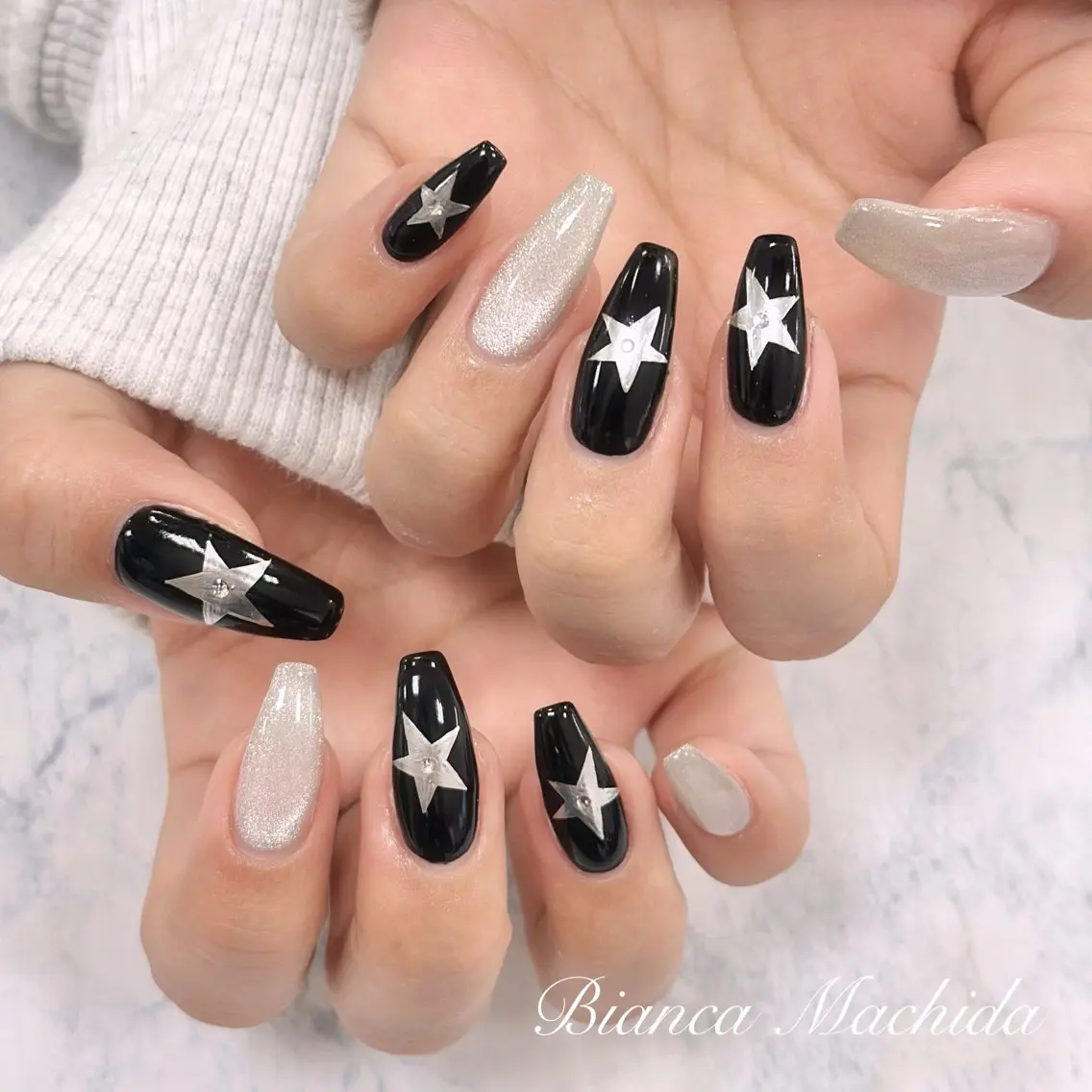 ネイル ハンドネイル Bianca👼🏻 OIKAWAのネイルデザイン
