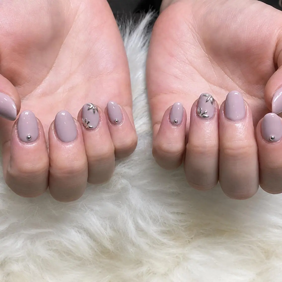 ネイル シンプルネイル ハンドネイル K. Airiのネイルデザイン