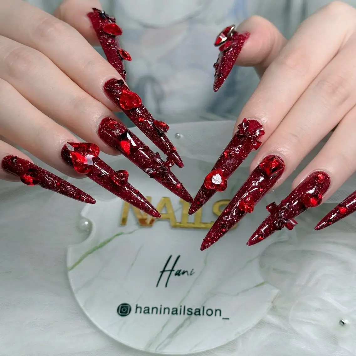 ネイル フットネイル フレンチネイル グラデーション 韓国ネイル ロングネイル ハンドネイル Hani Nail Salonのネイルデザイン