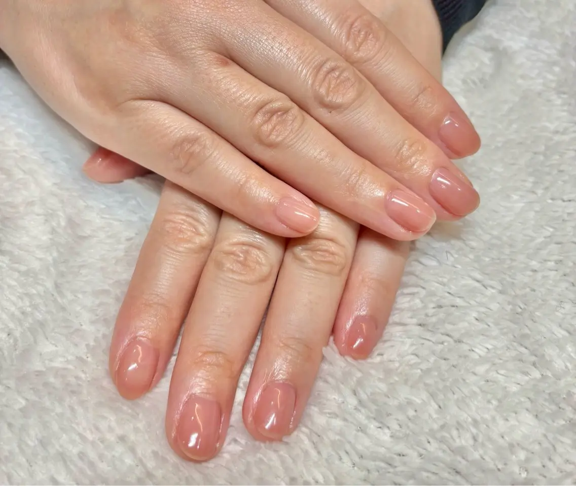 ネイル ワンカラーネイル ハンドネイル パラスパガーデン ♡齊藤歩のネイルデザイン