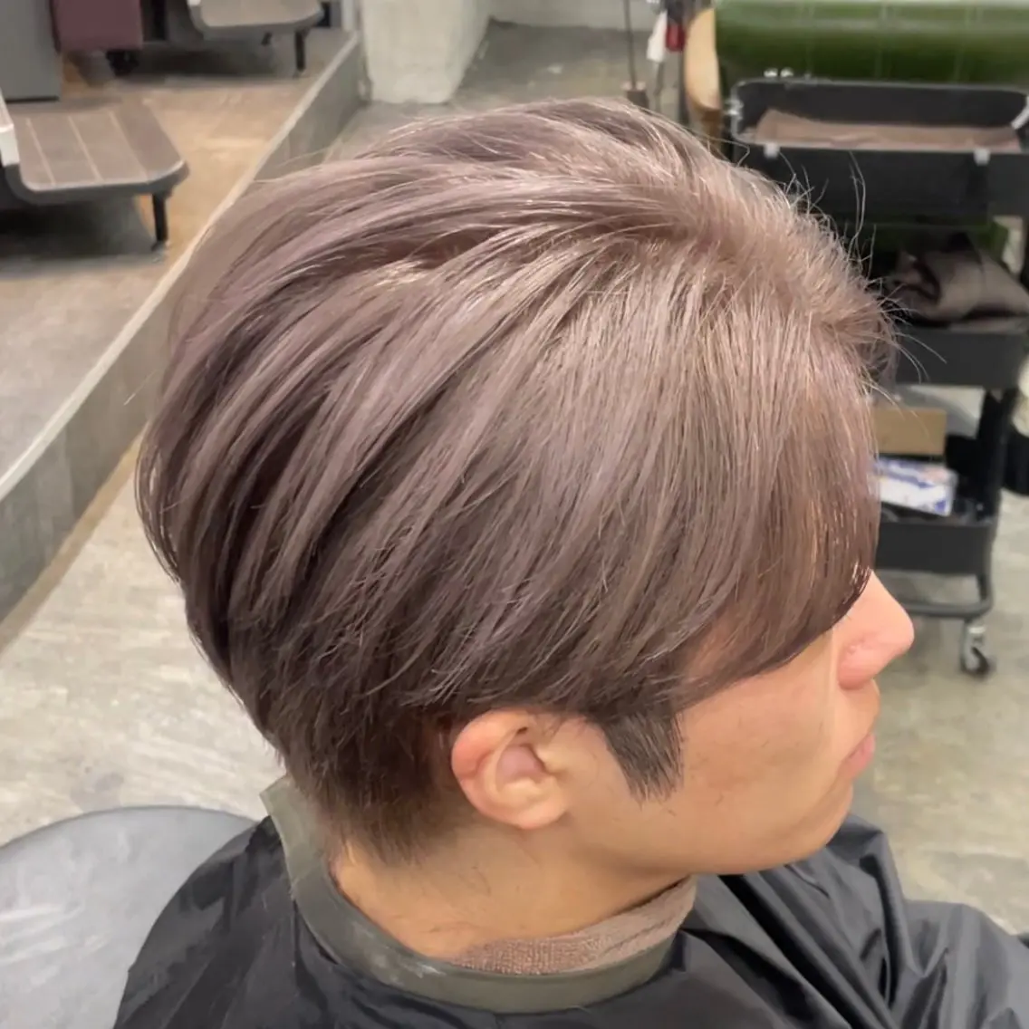 メンズ 💎桑原勇志/ ショート/ハイトーンのヘアスタイル