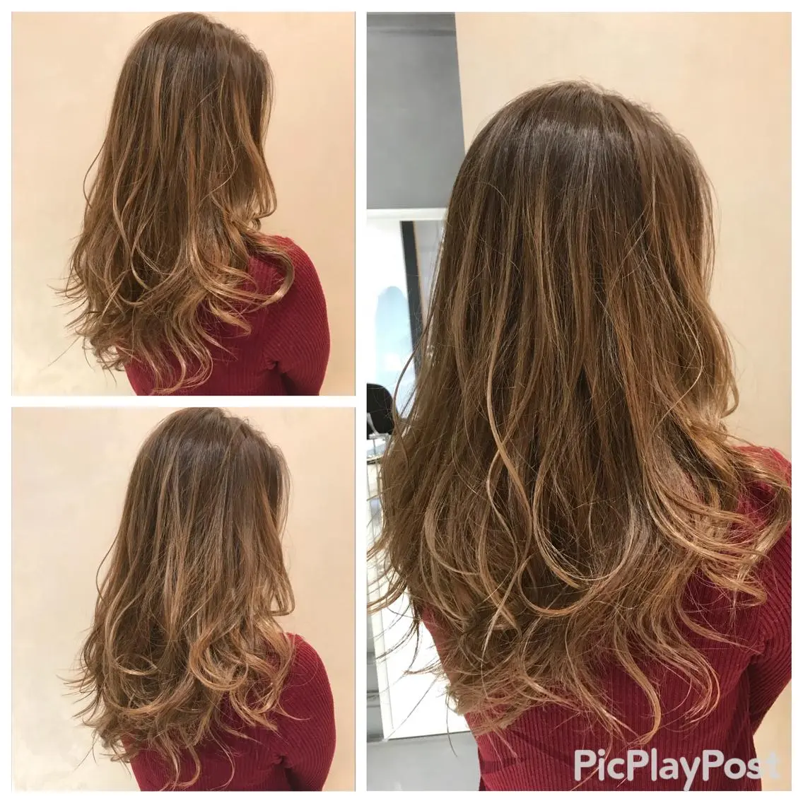 ロング ヘアカラー 乾かすだけで艶髪酸性 ストレート髙橋悠耶のヘアスタイル