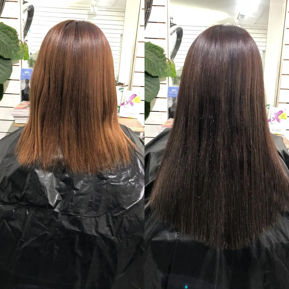 ショート カラー ヘアアレンジ シールエクステ エクステ ヘアカラー エクステ 🦋美髪／エクステ 🦋アベイクミのヘアスタイル