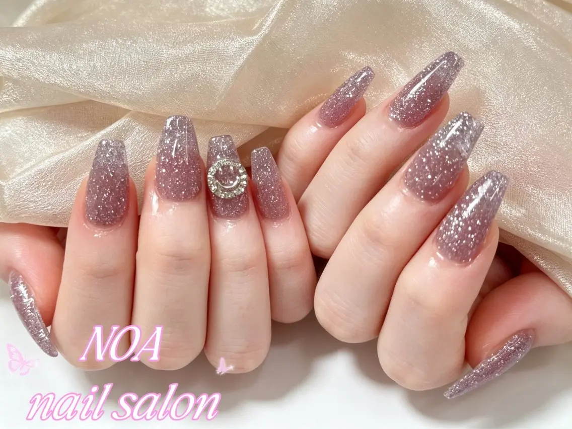 ロング ハンドネイル Noa Nail みつきのネイルデザイン