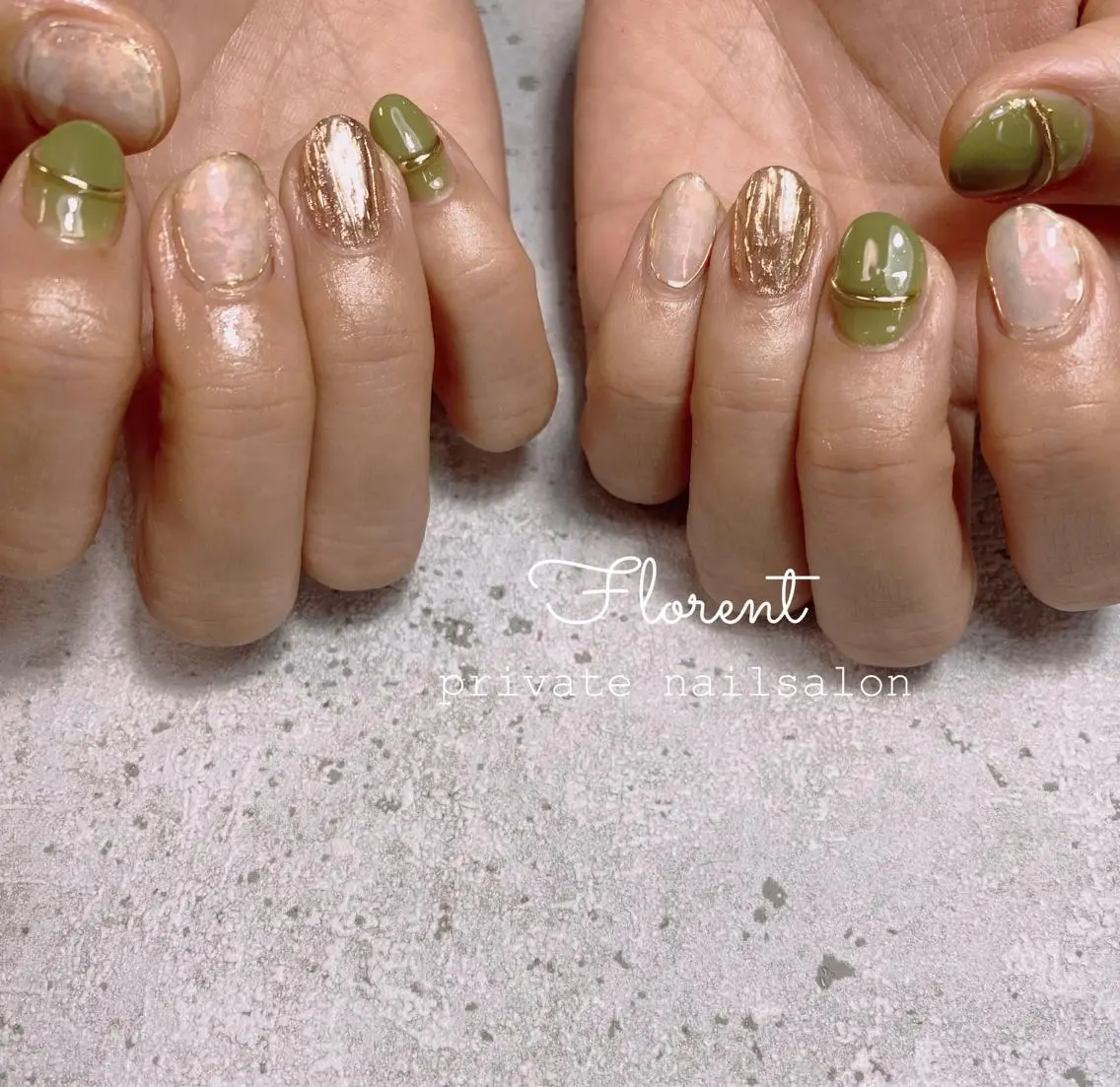 ネイル ハンドネイル florent nailのネイルデザイン