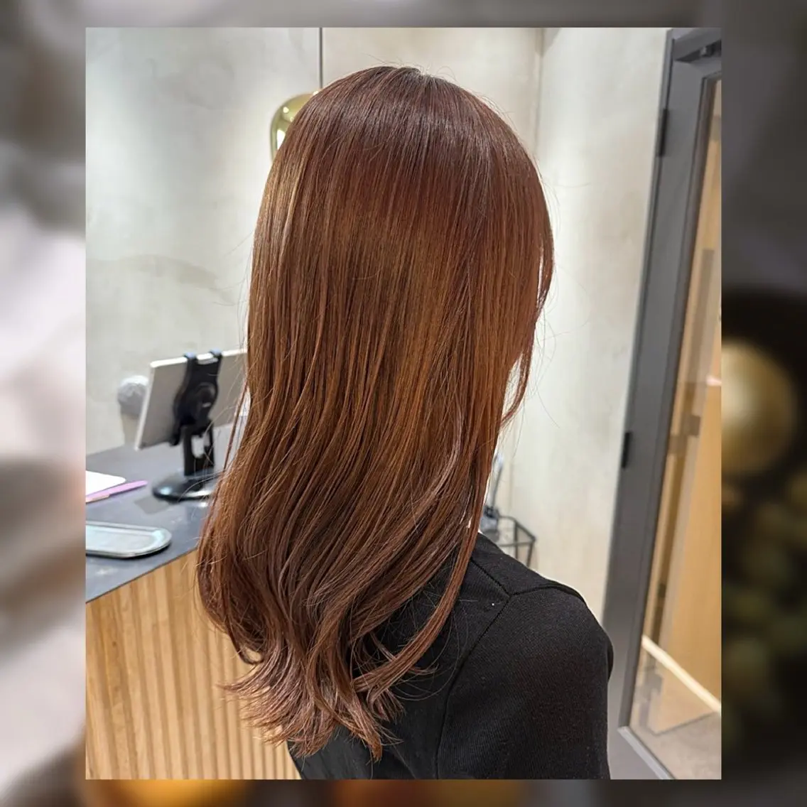 ロング カラー ヘアカラー 透明感カラー meiのヘアスタイル