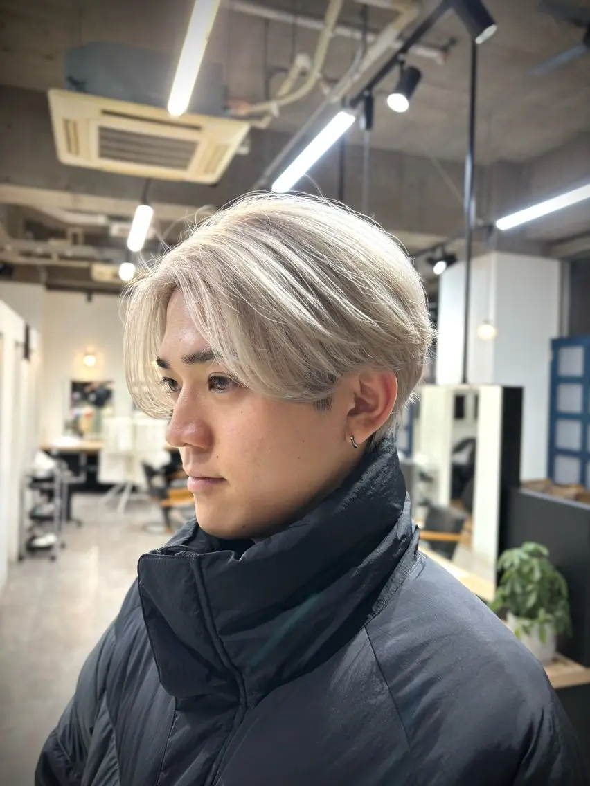 カラー メンズ Shu🐻‍❄️ / giinii 横浜のヘアスタイル