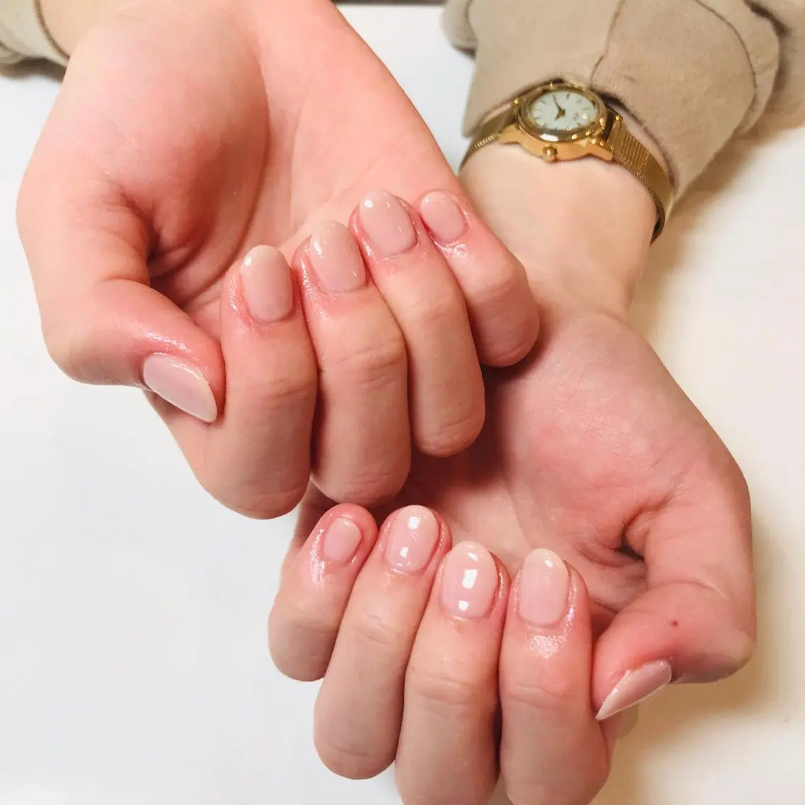 ネイル ワンカラーネイル シンプルネイル ハンドネイル Yukako. Nのネイルデザイン