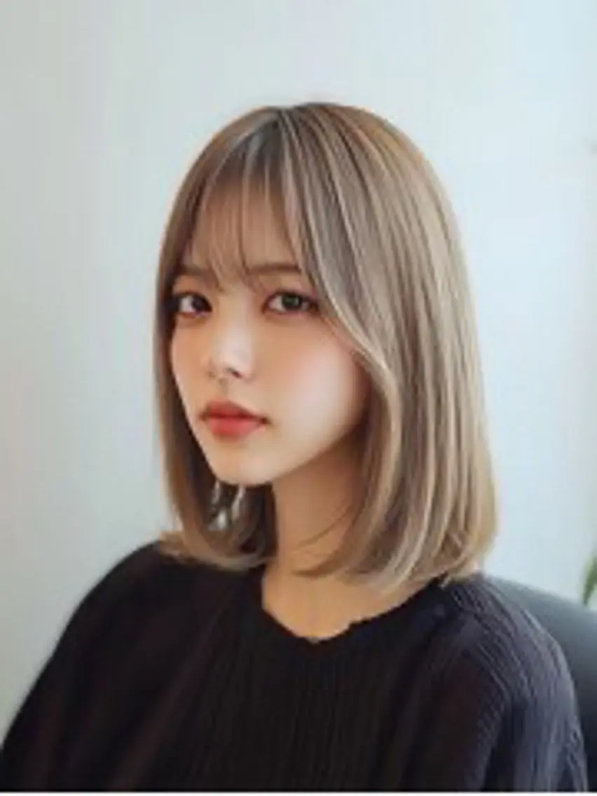 ショート 藤井 菜緒のヘアスタイル