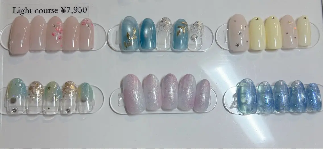 🩵4・5日限定🩵　オフ有　定額light course(色変更×)の写真