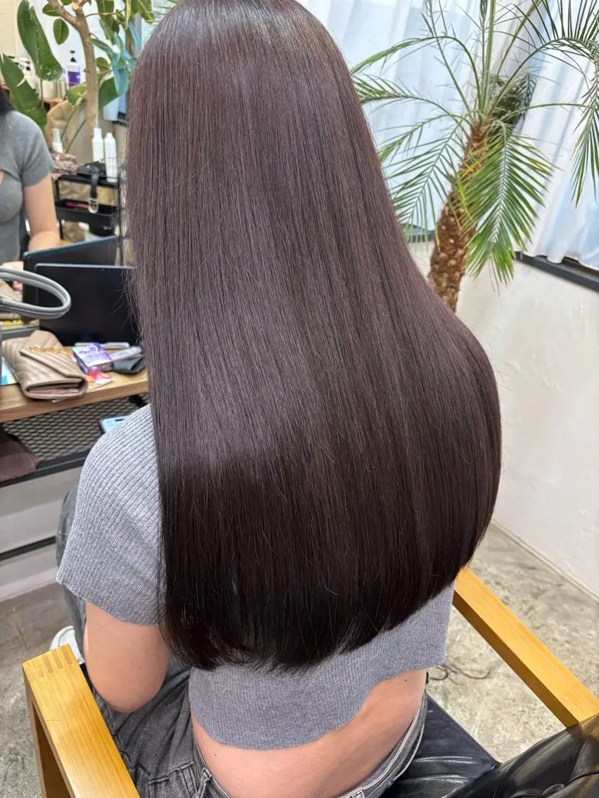 ロング カット トリートメント 福田 佳穂のヘアスタイル