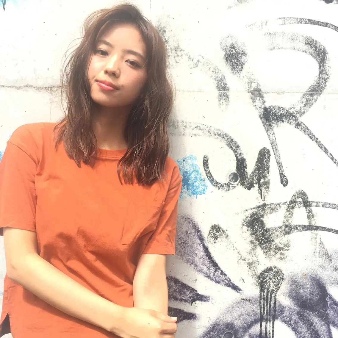 ミディアム 中野 恵脩のヘアスタイル